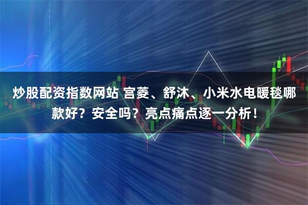 炒股配资指数网站 宫菱、舒沐、小米水电暖毯哪款好？安全吗？亮点痛点逐一分析！