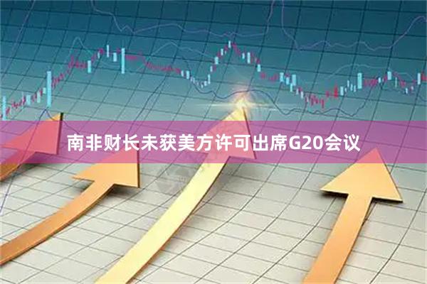 南非财长未获美方许可出席G20会议